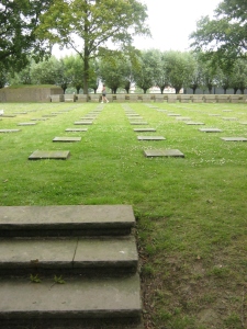 Mass graves in Langemark many of the soldiers of Jewish heritage